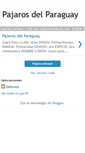 Mobile Screenshot of pajarosdelpy.blogspot.com