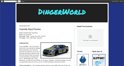 Desktop Screenshot of dingerworld.blogspot.com