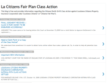 Tablet Screenshot of lacitizensfairplanclassaction.blogspot.com