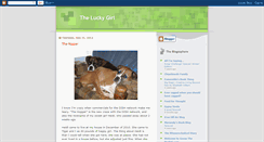 Desktop Screenshot of luckygirl-luckydog.blogspot.com