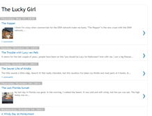 Tablet Screenshot of luckygirl-luckydog.blogspot.com