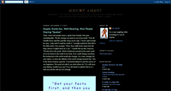 Desktop Screenshot of grunt-ahoy.blogspot.com