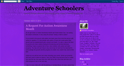 Desktop Screenshot of adventureschoolers.blogspot.com