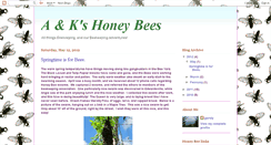 Desktop Screenshot of akhoneybees.blogspot.com