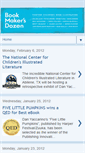 Mobile Screenshot of bookmakersdozen.blogspot.com