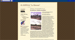 Desktop Screenshot of historiadelespinal.blogspot.com