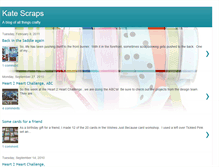 Tablet Screenshot of katescraps.blogspot.com