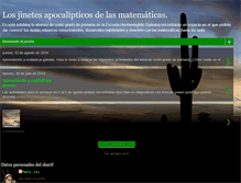 Tablet Screenshot of losjinetesmatematicos.blogspot.com