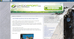 Desktop Screenshot of okidosport.blogspot.com