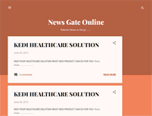 Tablet Screenshot of newsgateonline.blogspot.com