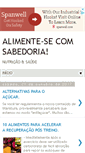 Mobile Screenshot of alimentesecomsabedoria.blogspot.com