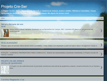 Tablet Screenshot of cre-sercravinhos.blogspot.com