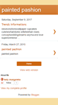 Mobile Screenshot of paintedpashion.blogspot.com