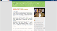 Desktop Screenshot of culturayeducacionpatrimonial.blogspot.com