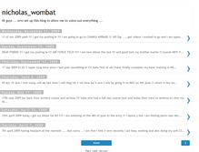 Tablet Screenshot of nicholas2wombat.blogspot.com
