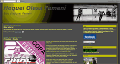 Desktop Screenshot of hoqueiolesafemeni.blogspot.com