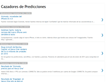 Tablet Screenshot of cazadoresdepredicciones.blogspot.com