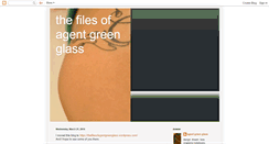 Desktop Screenshot of agentgreenglass.blogspot.com