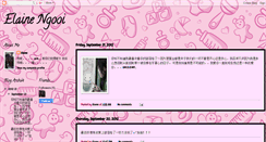 Desktop Screenshot of elainengooi.blogspot.com