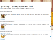 Tablet Screenshot of enjoygujaratifood.blogspot.com