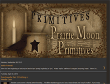 Tablet Screenshot of prairiemoonprimitives.blogspot.com