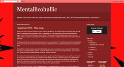 Desktop Screenshot of mentallicohullic.blogspot.com