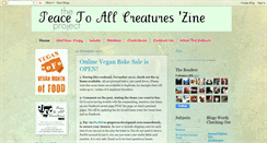 Desktop Screenshot of creatureszine.blogspot.com