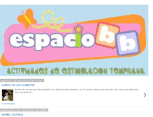 Tablet Screenshot of espacio-bb.blogspot.com