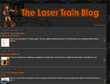 Tablet Screenshot of lasertrain.blogspot.com