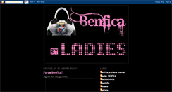 Desktop Screenshot of benficaforladies.blogspot.com