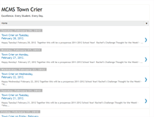 Tablet Screenshot of mcmstowncrier.blogspot.com