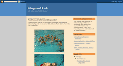 Desktop Screenshot of lifeguardlink.blogspot.com