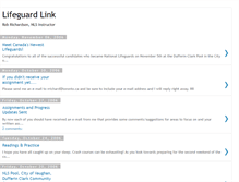 Tablet Screenshot of lifeguardlink.blogspot.com