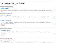 Tablet Screenshot of belajar-saham.blogspot.com