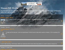 Tablet Screenshot of nissannxworld.blogspot.com