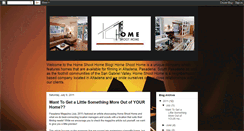 Desktop Screenshot of homeshoothome.blogspot.com