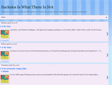 Tablet Screenshot of iwantbacksies.blogspot.com
