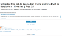 Tablet Screenshot of bdfreecalls.blogspot.com