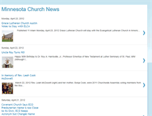 Tablet Screenshot of mnchurchnews.blogspot.com