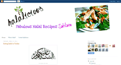 Desktop Screenshot of halalicious.blogspot.com