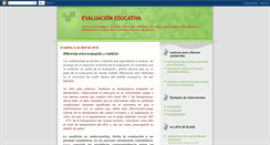 Desktop Screenshot of evaluacion-de-los-aprendizajes.blogspot.com