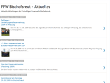 Tablet Screenshot of ffwbischofsreut.blogspot.com
