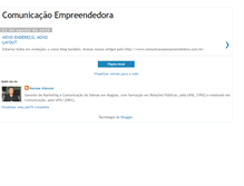 Tablet Screenshot of comunicacaosebrae.blogspot.com
