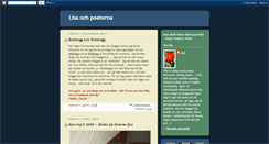 Desktop Screenshot of lisaochpoeterna.blogspot.com