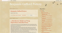 Desktop Screenshot of benjaminguffordpottery.blogspot.com