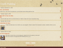 Tablet Screenshot of craftypudding.blogspot.com