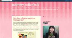 Desktop Screenshot of mommycoffeetalk.blogspot.com