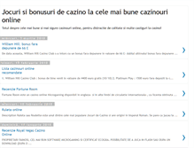 Tablet Screenshot of cazinourionline.blogspot.com