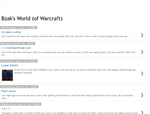 Tablet Screenshot of bzaksworld.blogspot.com