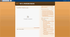 Desktop Screenshot of parodie-music.blogspot.com